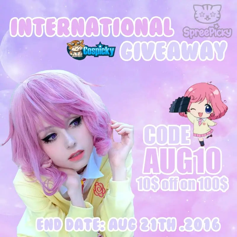 Ebisu Kofuku Cosplay Wig Giveaway