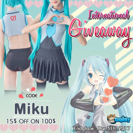 Hatsune Miku Swimsuit Giveaway