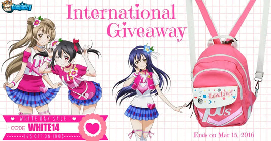 Love Live Backpack International Giveaway