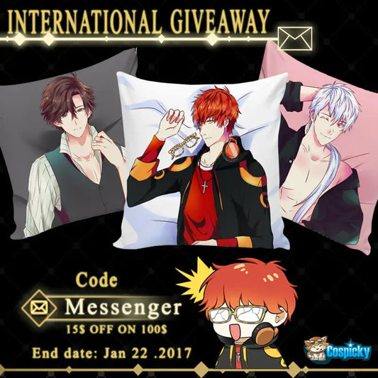 Mystic Messenger Pillow Case Giveaway