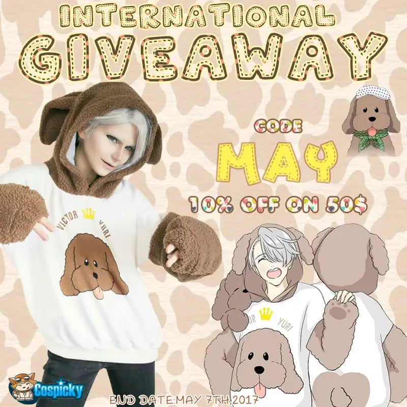 Victor Nikiforov Puppy Jumper Giveaway