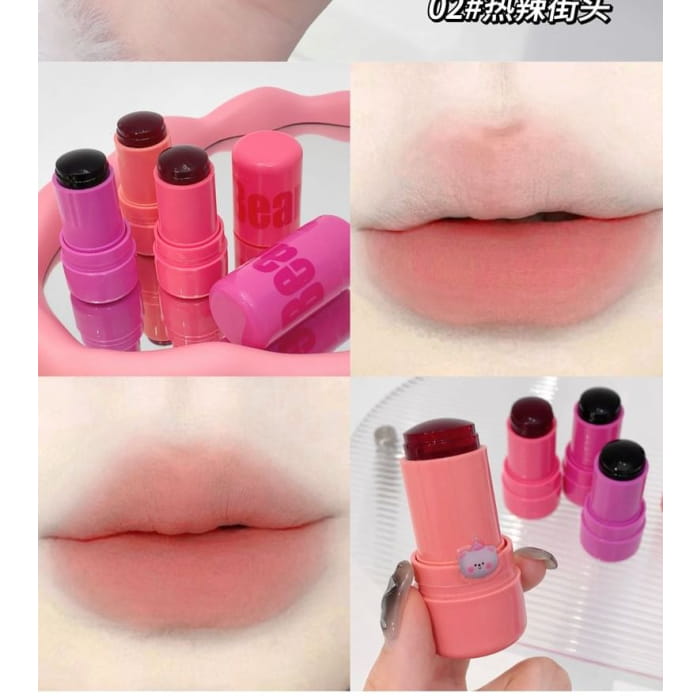 2 in 1 Cheek Blush Stick - 4 Colors