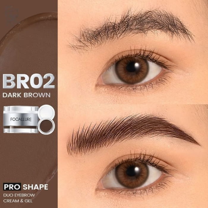 2 in 1 Eyebrow Cream & Gel