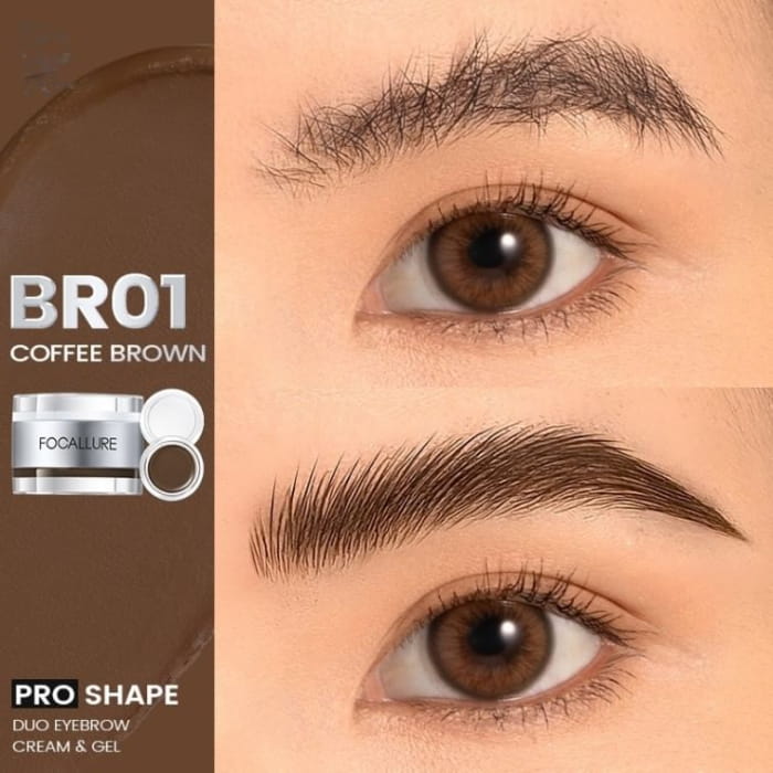 2 in 1 Eyebrow Cream & Gel