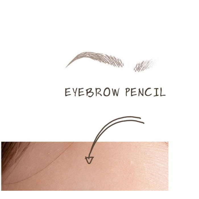 2 In 1 Eyebrow Pencil