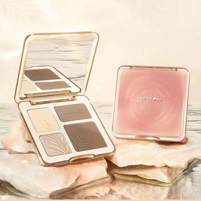 2 IN 1 Highlighter Contour Palette