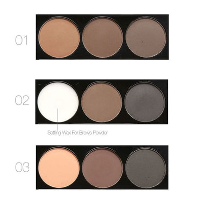 3D Eyebrow Powder Palette