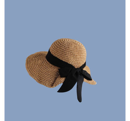 Bow Straw Sun Hat