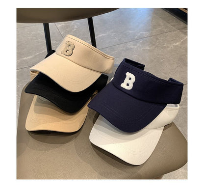 Letter B Visor Hat