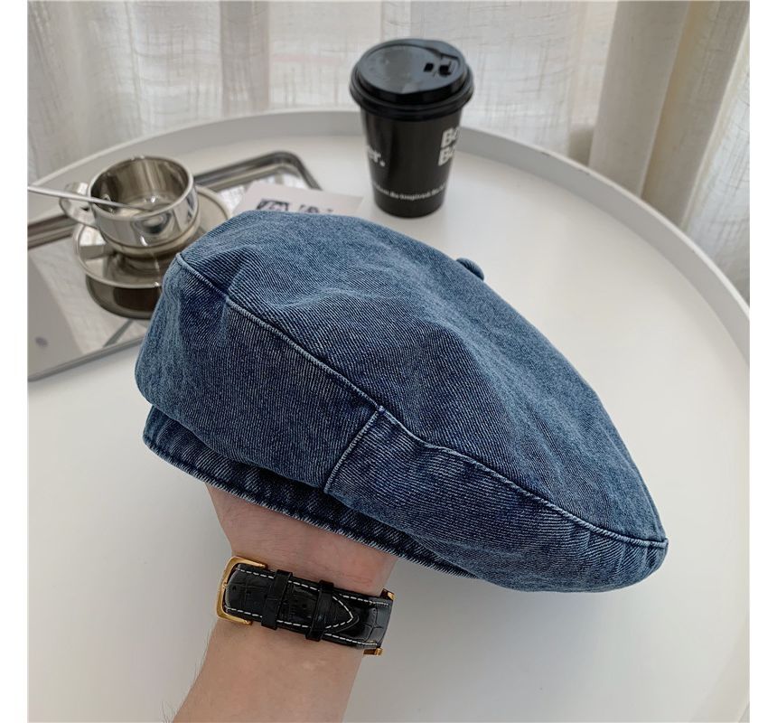 Denim Beret