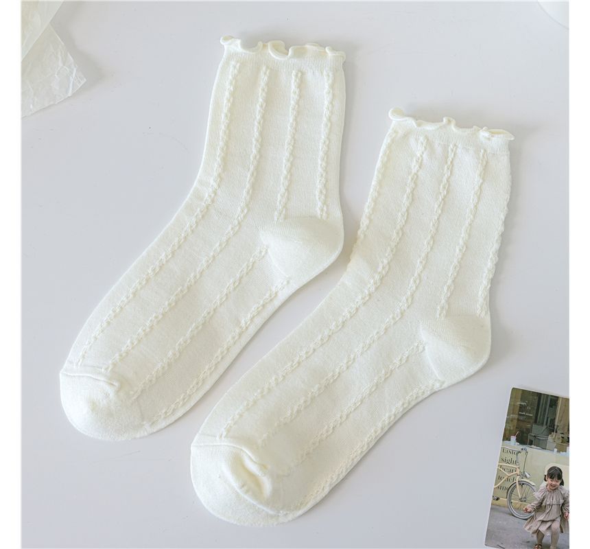 Ruffled Socks