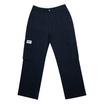 Low Waist Pocket Straight-Fit Cargo Pants