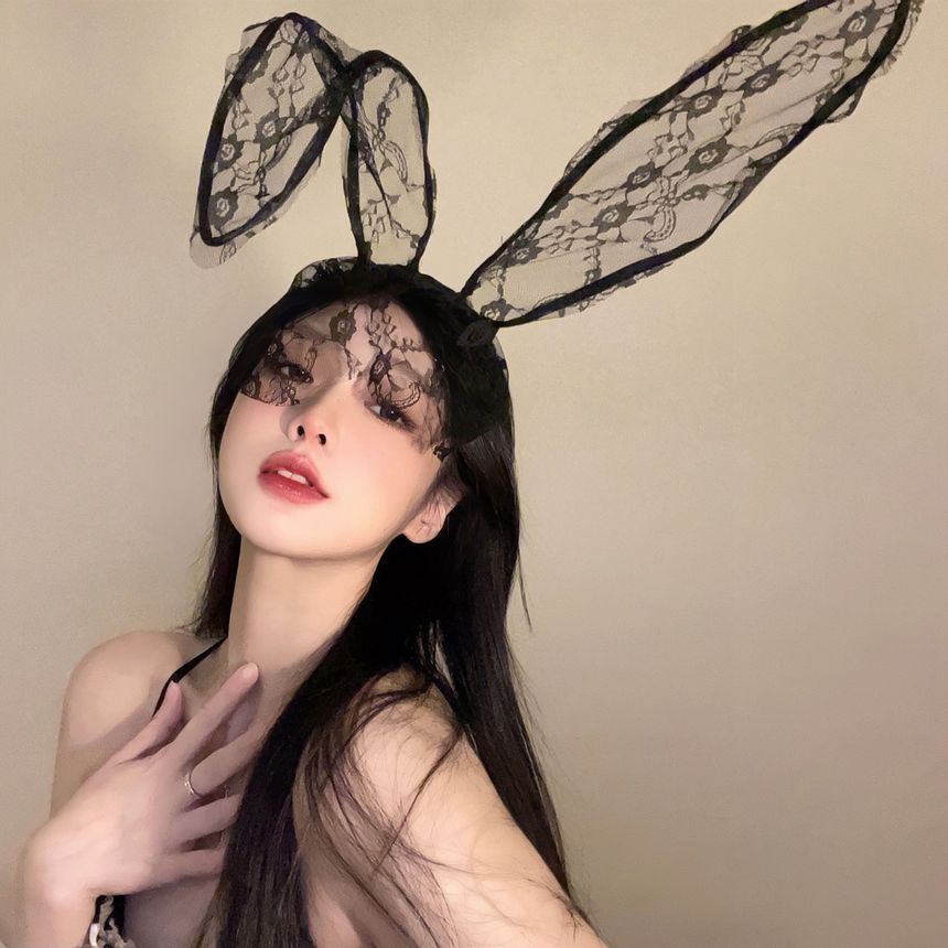 Rabbit Ear Lace Headband