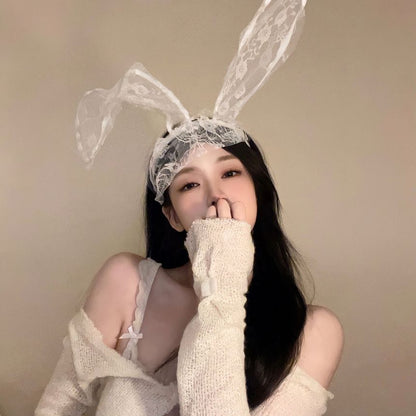 Rabbit Ear Lace Headband