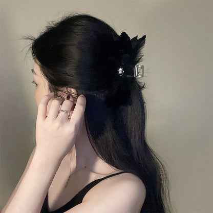 Feather Hair Claw