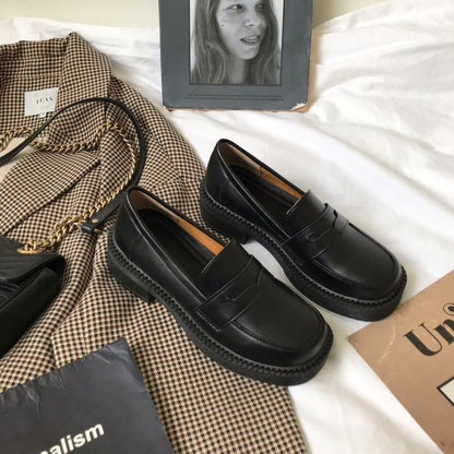 Platform Penny Loafers