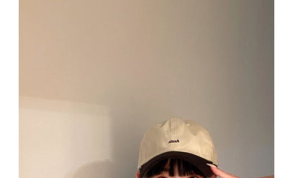 Letter Embroidered Baseball Cap