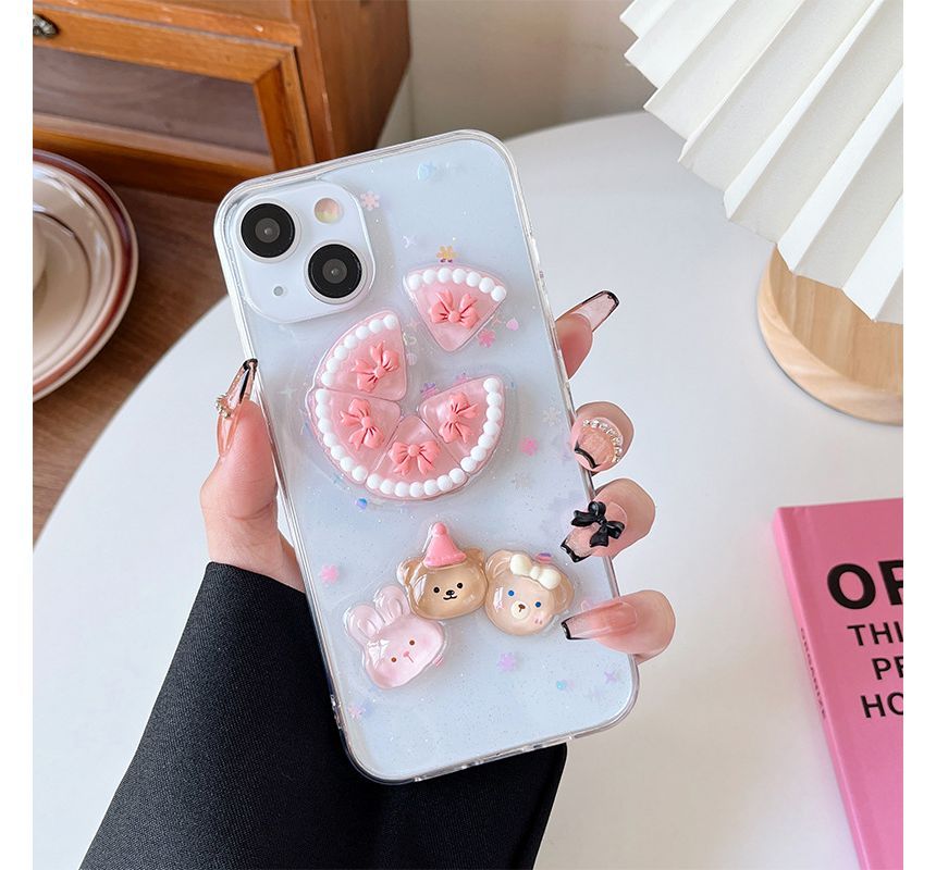 Bear Phone Case - iPhone 14 Pro Max / 14 Pro / 14 Max / 14 / 13 Pro Max / 13 Pro / 13 / 13 mini / 12 Pro Max / 12 Pro / 12 / 12 mini / 11 Pro Max / 11 Pro / 11 / SE / XS Max / XS / XR / X / 8 / 8 Plus / 7 / 7 Plus