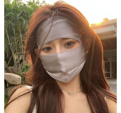 Plain Sun Protection Face Cover