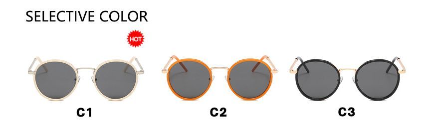 Round Vintage Sunglasses