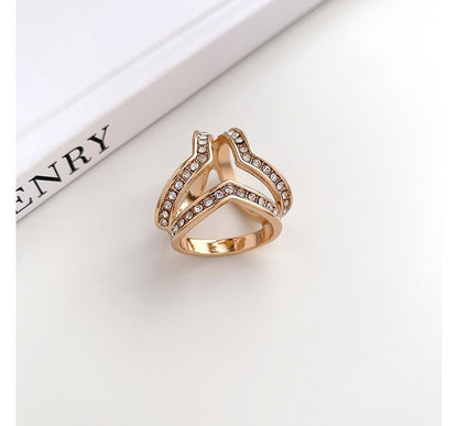 Faux Pearl Alloy Scarf Ring