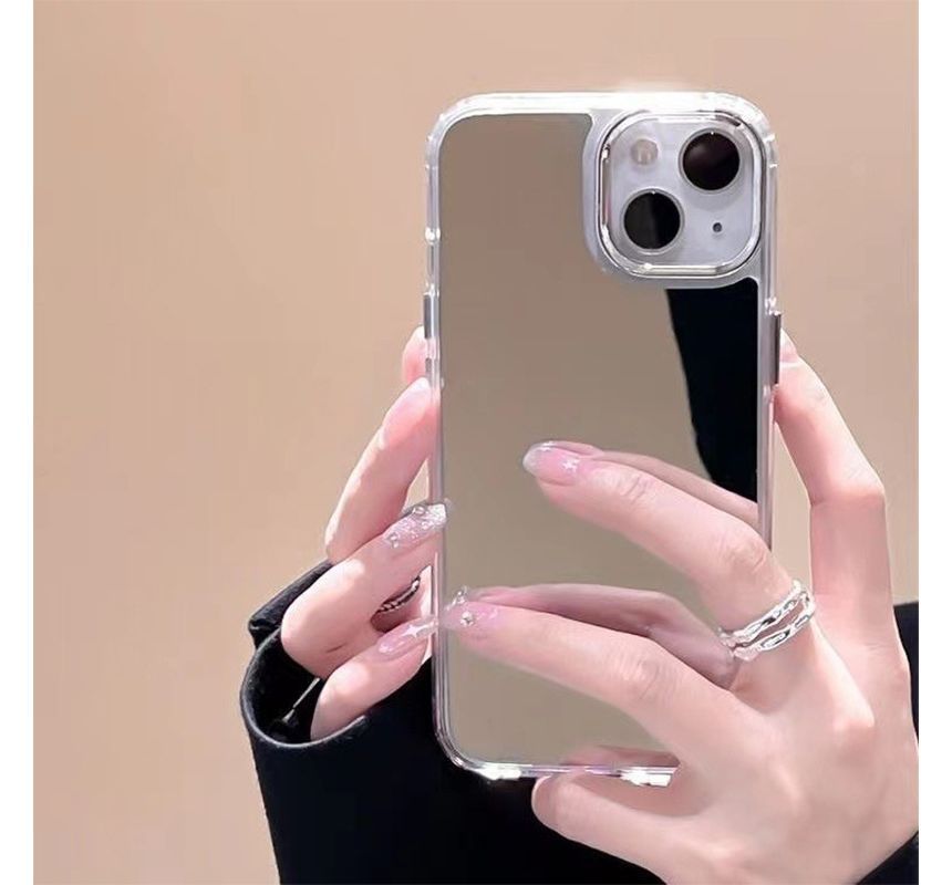 Mirrored Phone Case - iPhone 14 Pro Max / 14 Pro / 14 Max / 14 / 13 Pro Max / 13 Pro / 13 / 13 mini / 12 Pro Max / 12 Pro / 12 / 12 mini / 11 Pro Max / 11 Pro / 11 / SE / XS Max / XS / XR / X / 8 / 8 Plus / 7 / 7 Plus