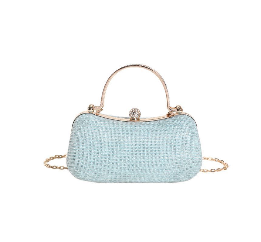 Chain Strap Glitter Evening Bag