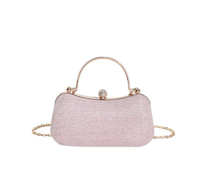 Chain Strap Glitter Evening Bag