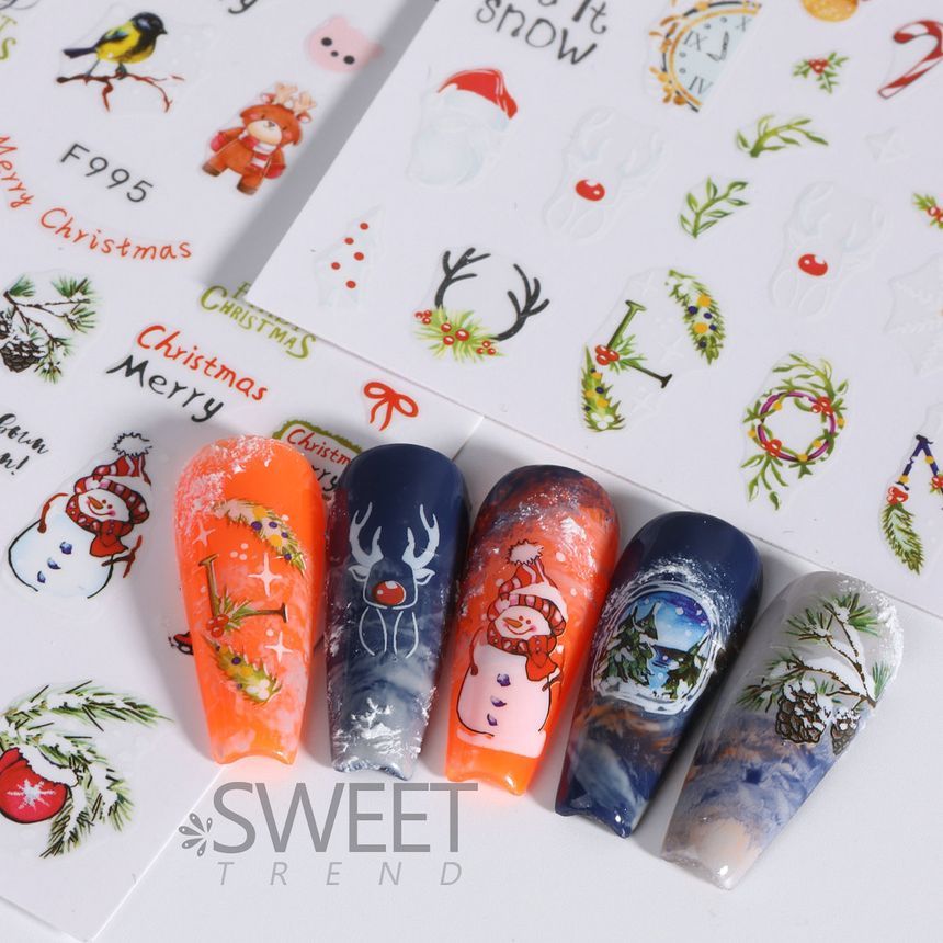 Gnome Nail Art Stickers