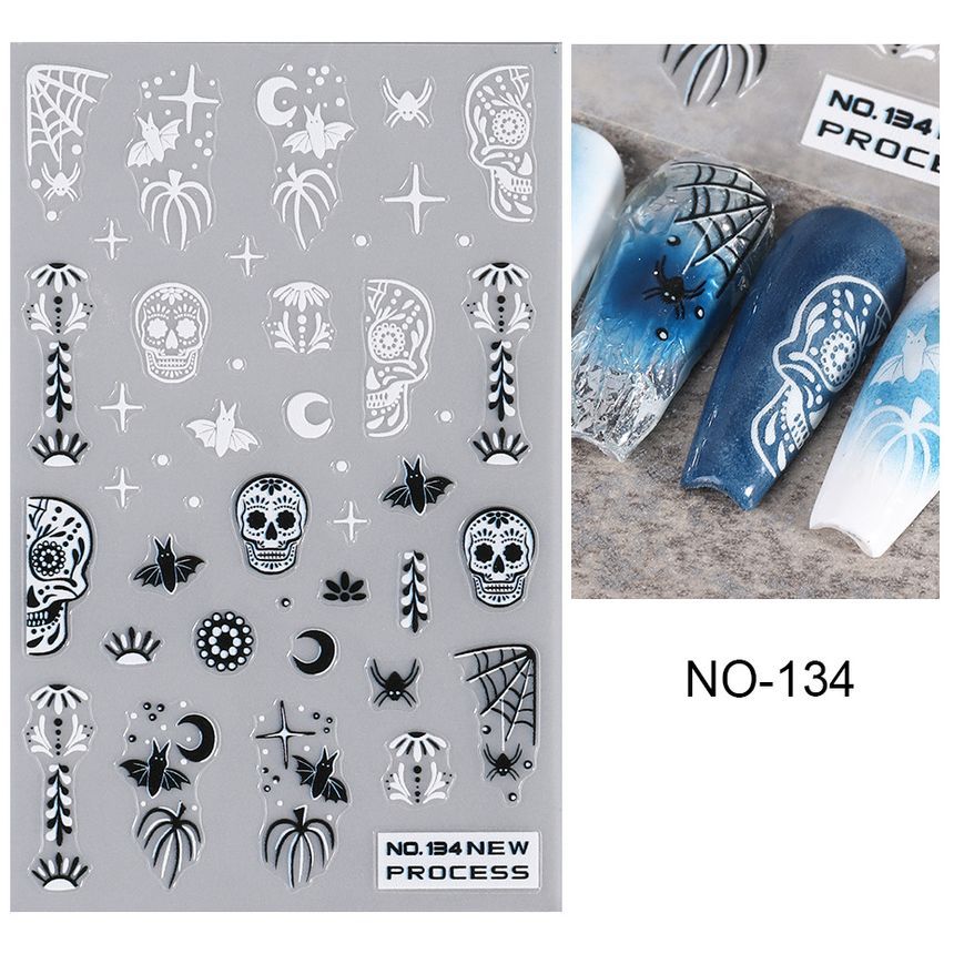 Halloween Nail Art Stickers