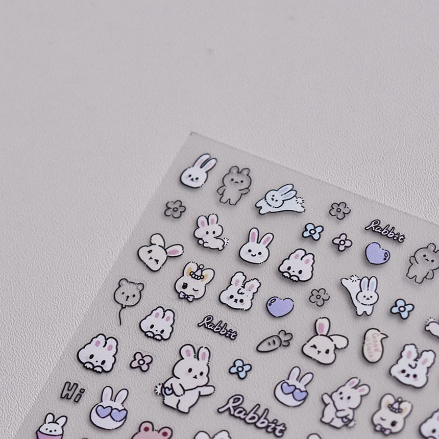 Animal Nail Art Stickers (Various Designs)