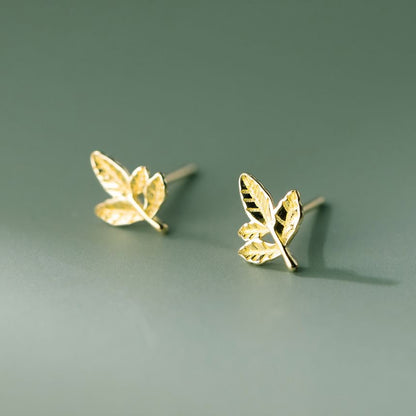 Leaf Ear Stud