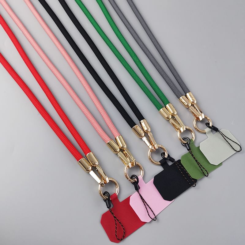 Plain Cord Phone Lanyard with Lanyard Pad