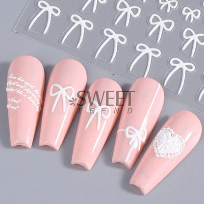 Bow Nail Art Stickers