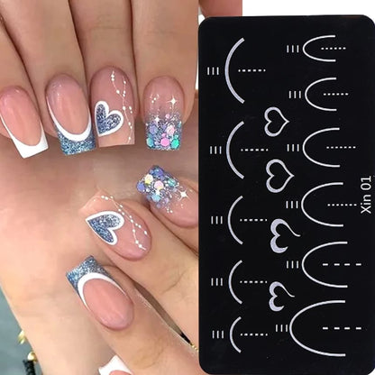 Stainless Steel Nail Art Stencil