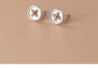 Button Ear Stud