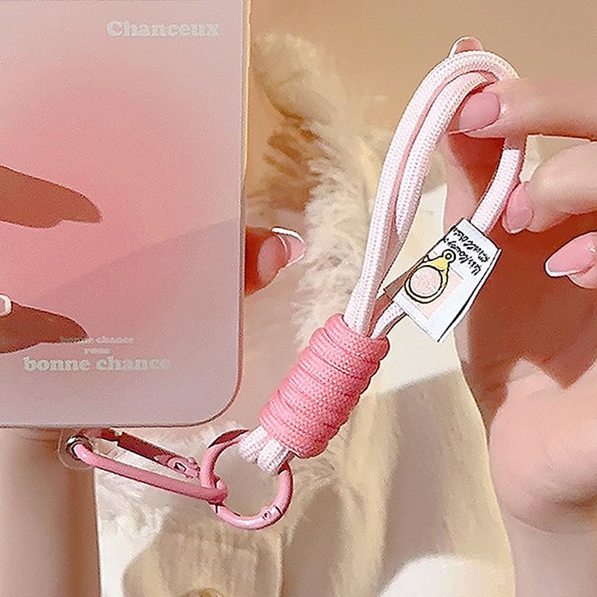 Cord Wrist Strap Phone Charm