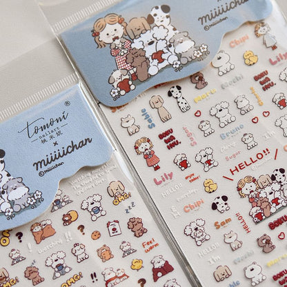 Dog Nail Art Stickers (Various Designs)