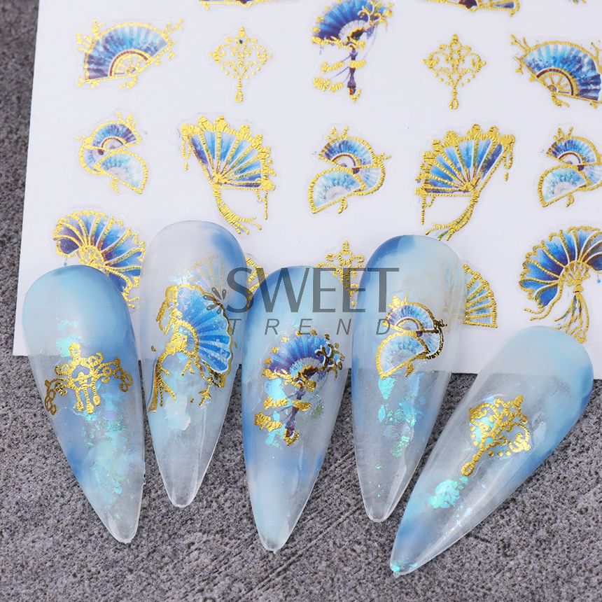 Print Nail Art Sticker