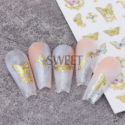 Print Nail Art Sticker