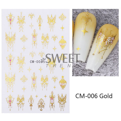 Print Nail Art Sticker