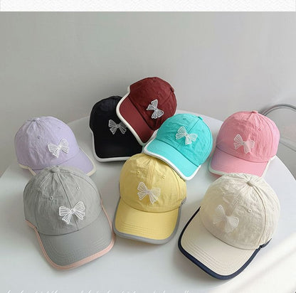 Bow Piped Baseball Cap