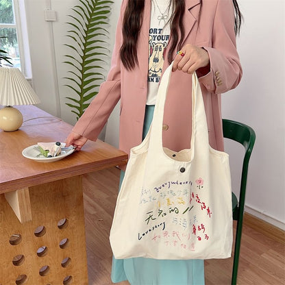 Embroidered Tote Bag