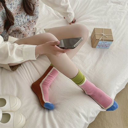 Color Block Socks