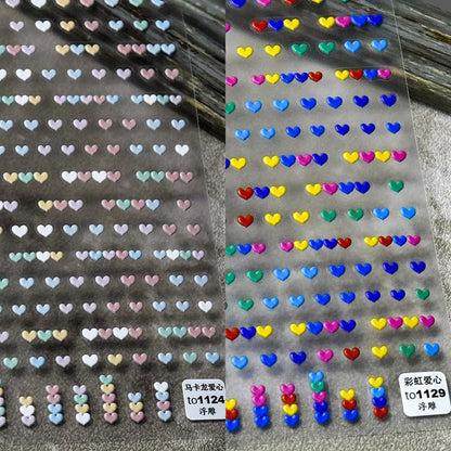 Heart Nail Art Sticker