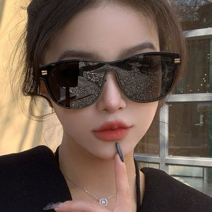 One Piece Square Sunglasses