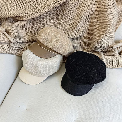 Panel Newsboy Cap