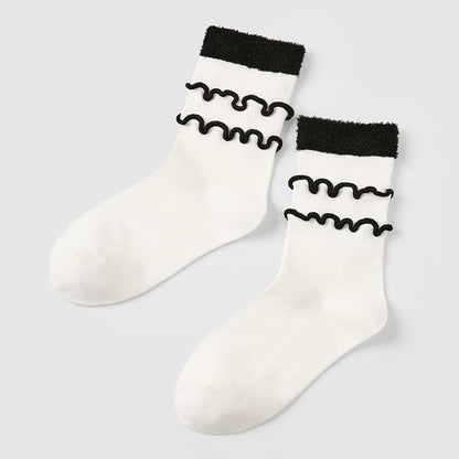 Ruffle Crew Socks