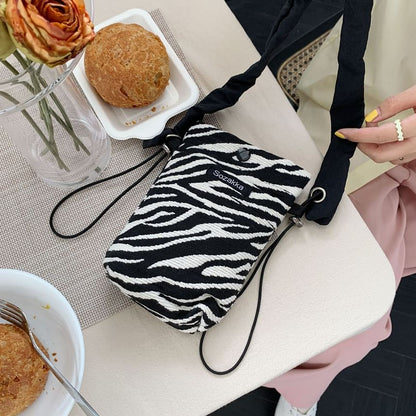 Patterned Mobile Phone Crossbody Bag