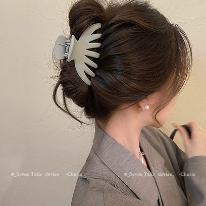 Matte Acrylic Hair Claw Clip